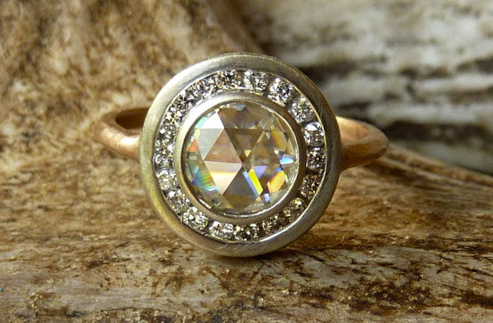 Unique engagement rings etsy