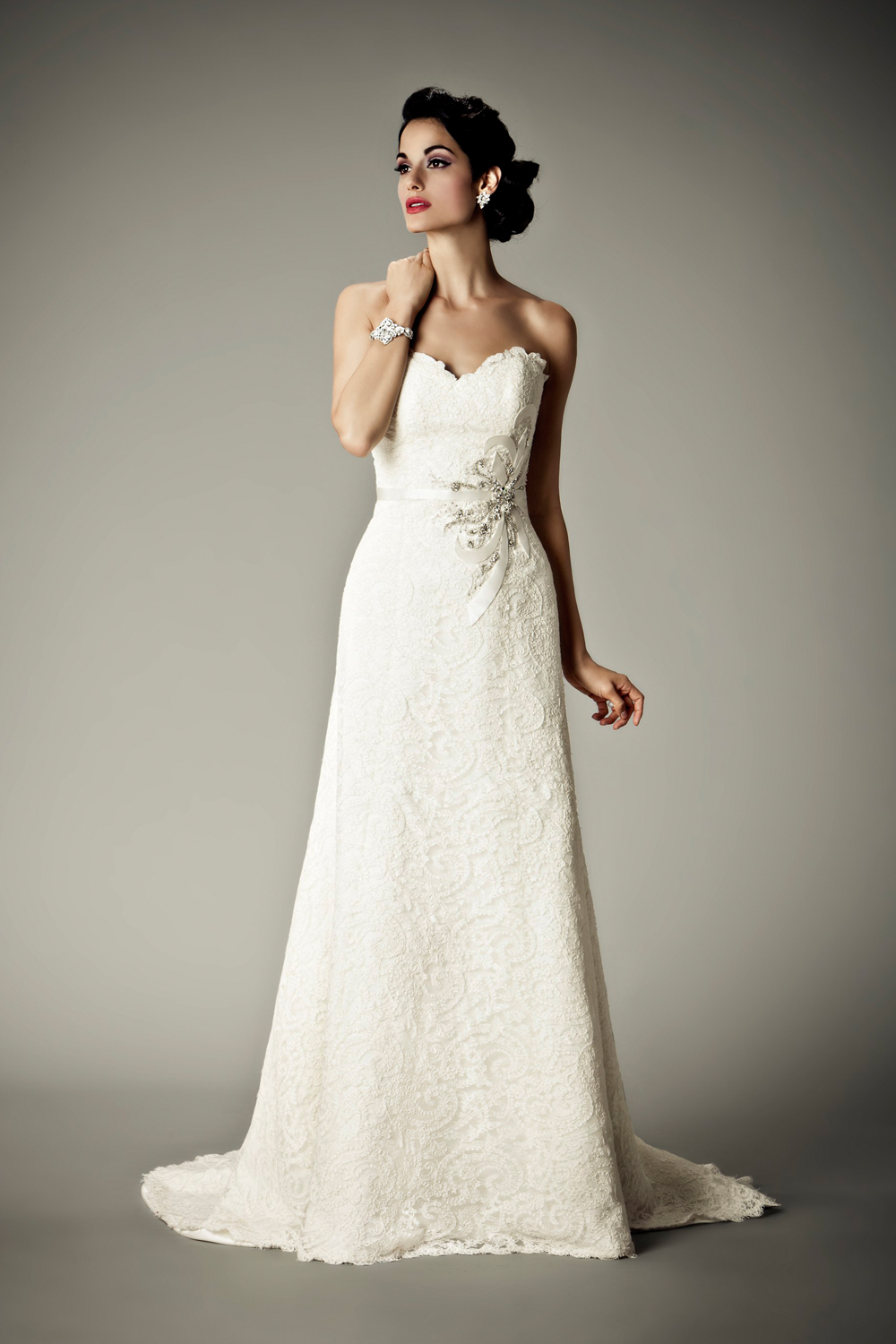 2012 wedding dresses Matthew Christopher bridal gown sabrina | OneWed.com