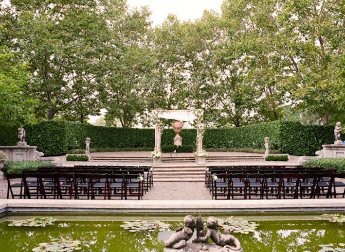 outdoor wedding ceremony seating ideas