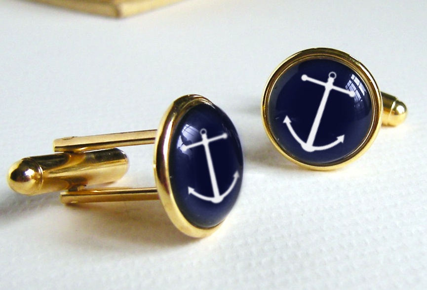 nautical wedding cufflinks