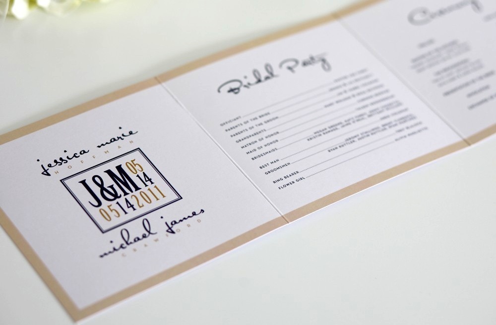 Wedding Invitation Inspiration Wedding Invitation Inspiration Ceremony Program Weddings By Deep