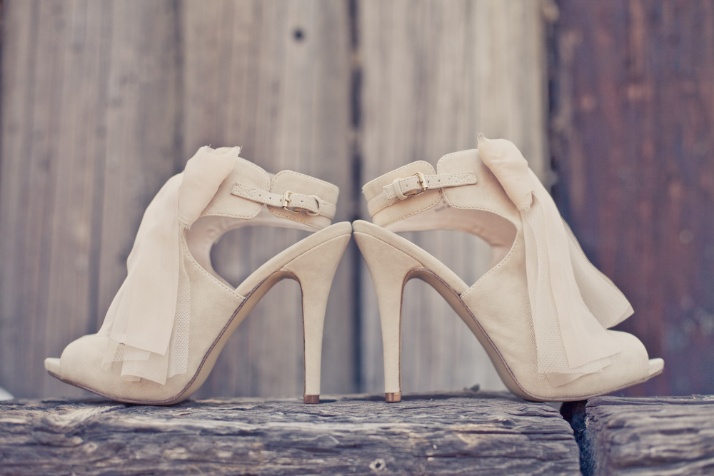 lavender heels wedding