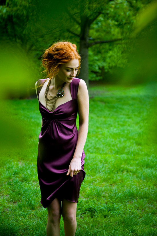 beautiful bridesmaid dresses handmade weddings from Etsy deep periwinkle