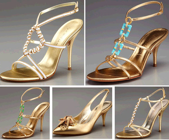 bridal belly heels