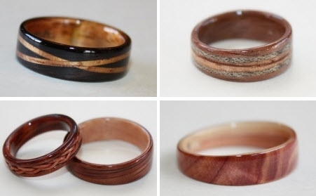 Hand Carved Wood Wedding Bands That Are Eco Friendly And Chic For Hand Carved Wood Wedding Bands That Are Eco Friendly And Chic For Your Groom