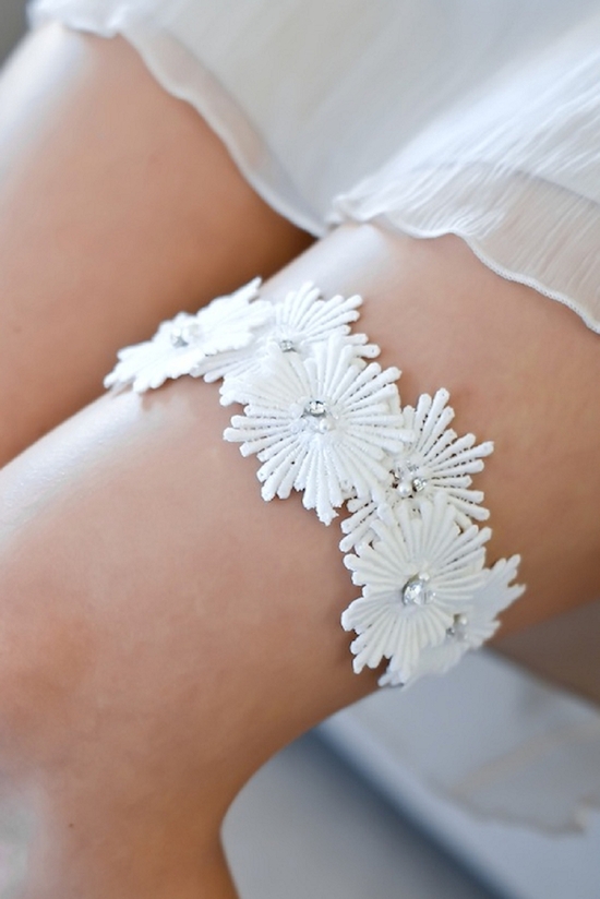 Unique Floral Garter
