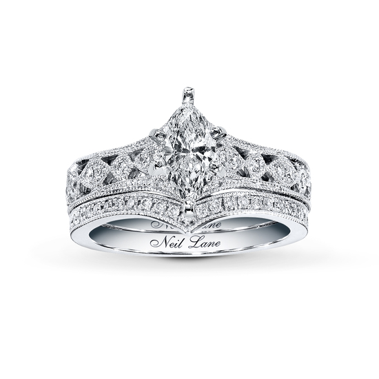 Marvelous Marquise Diamond Engagement Ring from Jared