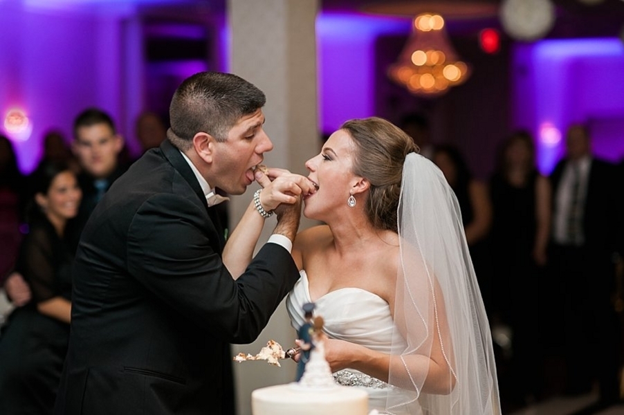Couple Eating Cake