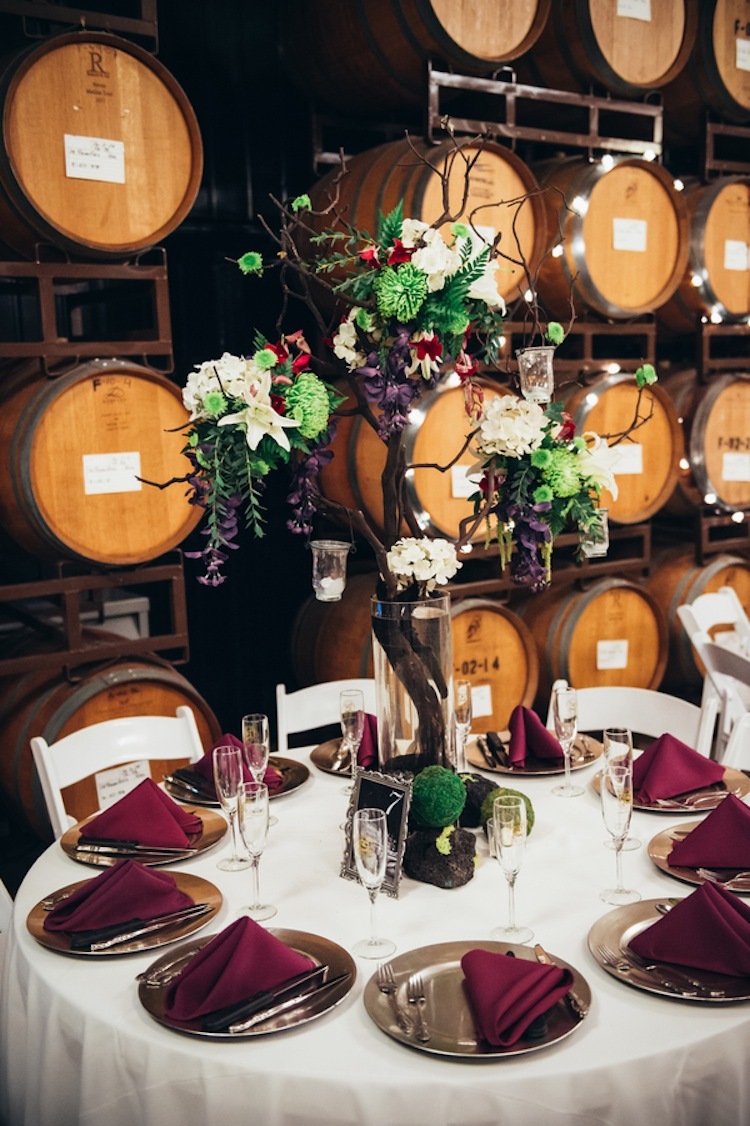 Wine Barrels Reception