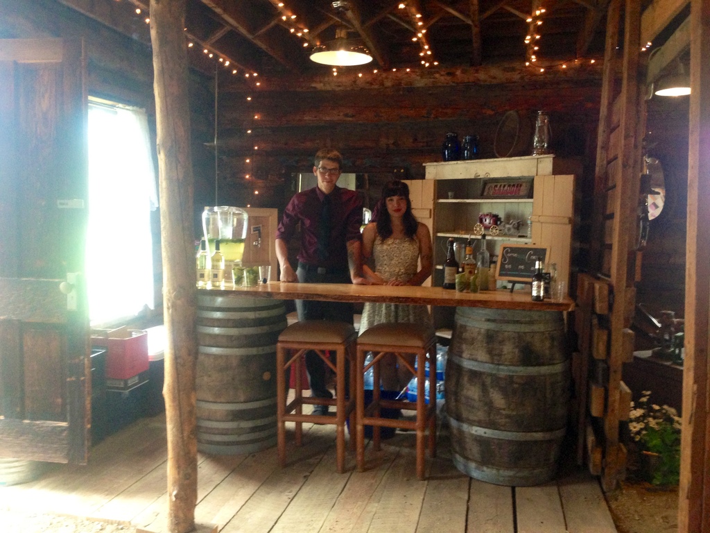 Saloon in the barn