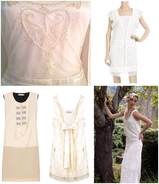 Beaded Chemise Dress