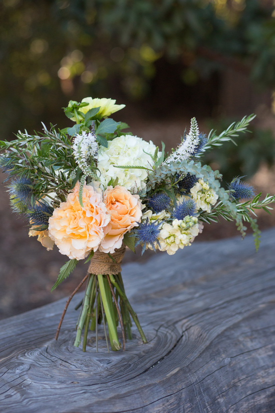 Natural wedding bouquet