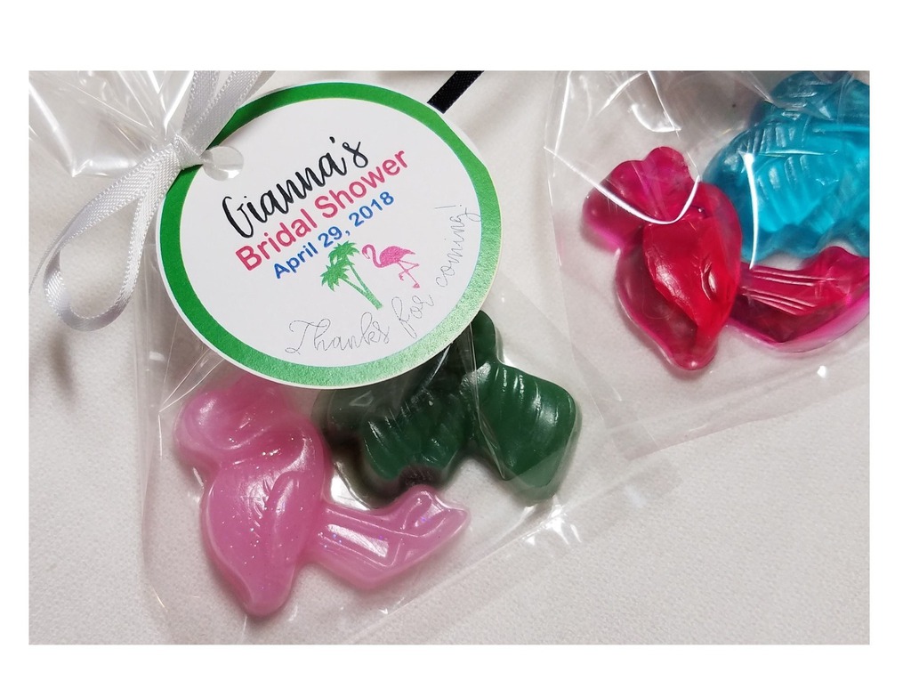 Tropical Bridal Shower Favors