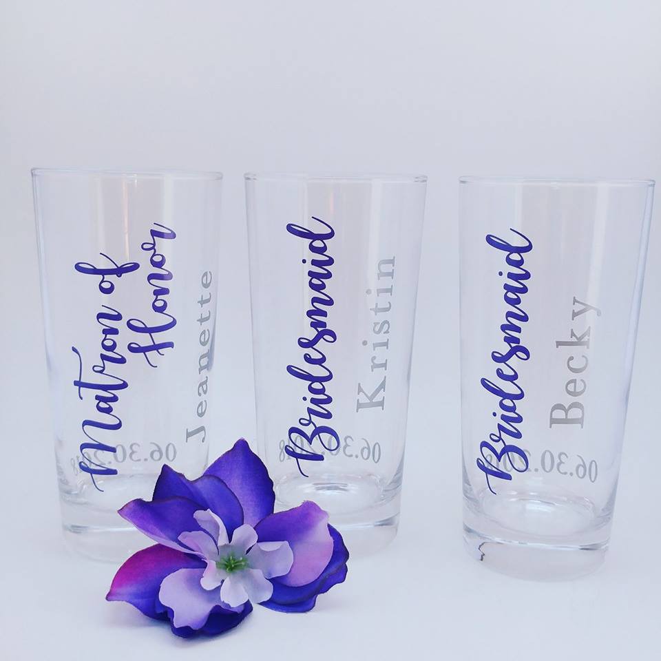 Bridal glasses