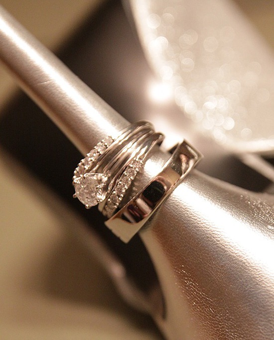 Elegant Wedding Rings photo shoot