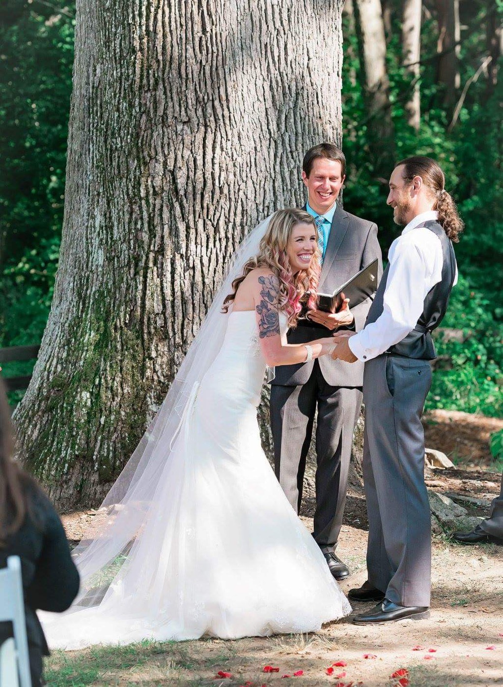 Springtime wedding
