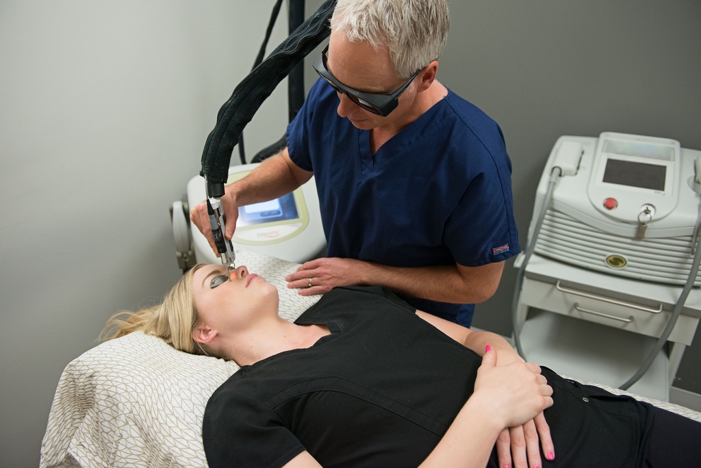 Laser skin rejuvenation