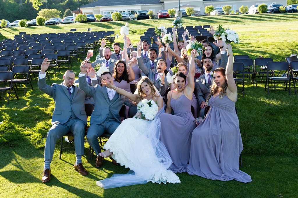 After wedding photo shoot