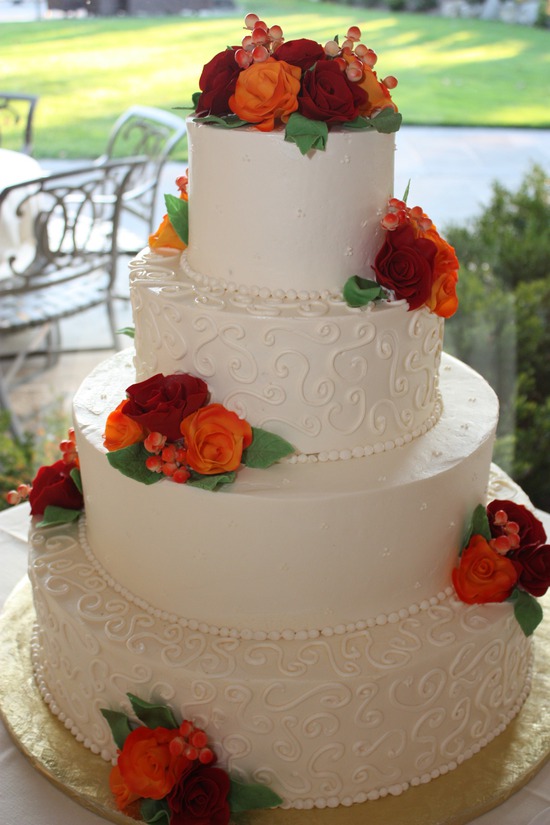 Buttercream Frosting Wedding Cake
