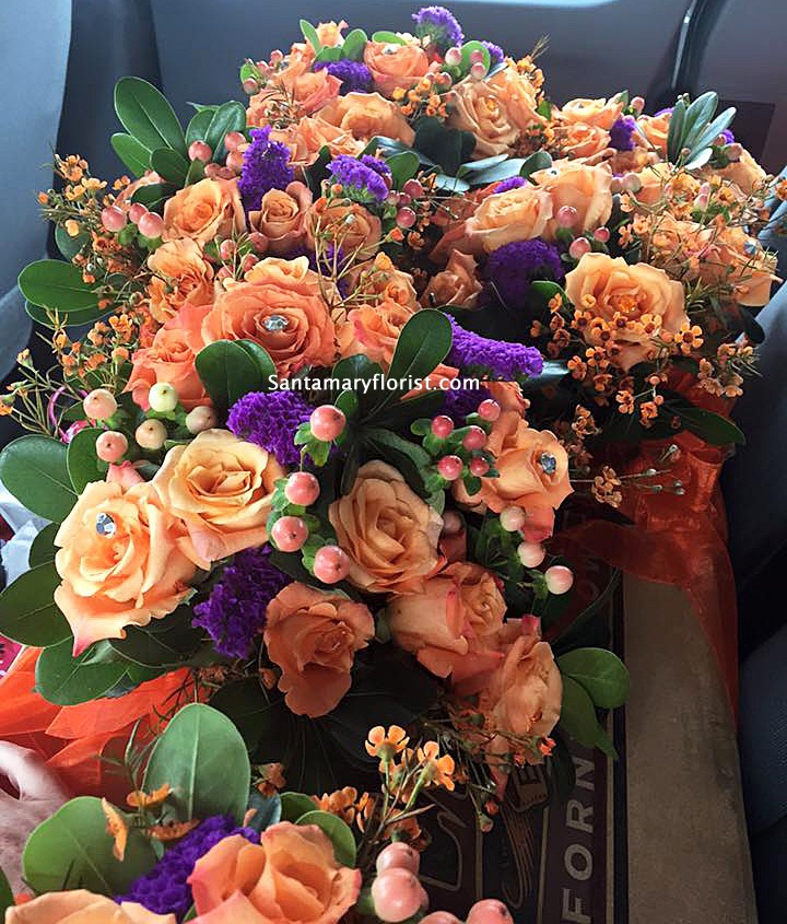 Santamary Florist Fairytale Bridal Party Bouquets