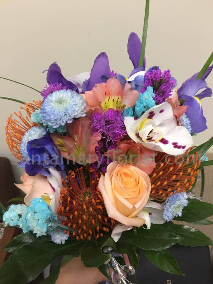 Santamary Florist Middlefield Ohio Bridal Party Flowers