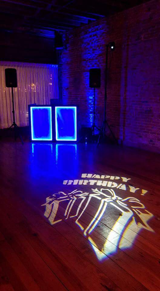 Dave's DJ Service of Lafayette at The Warehouse wedding