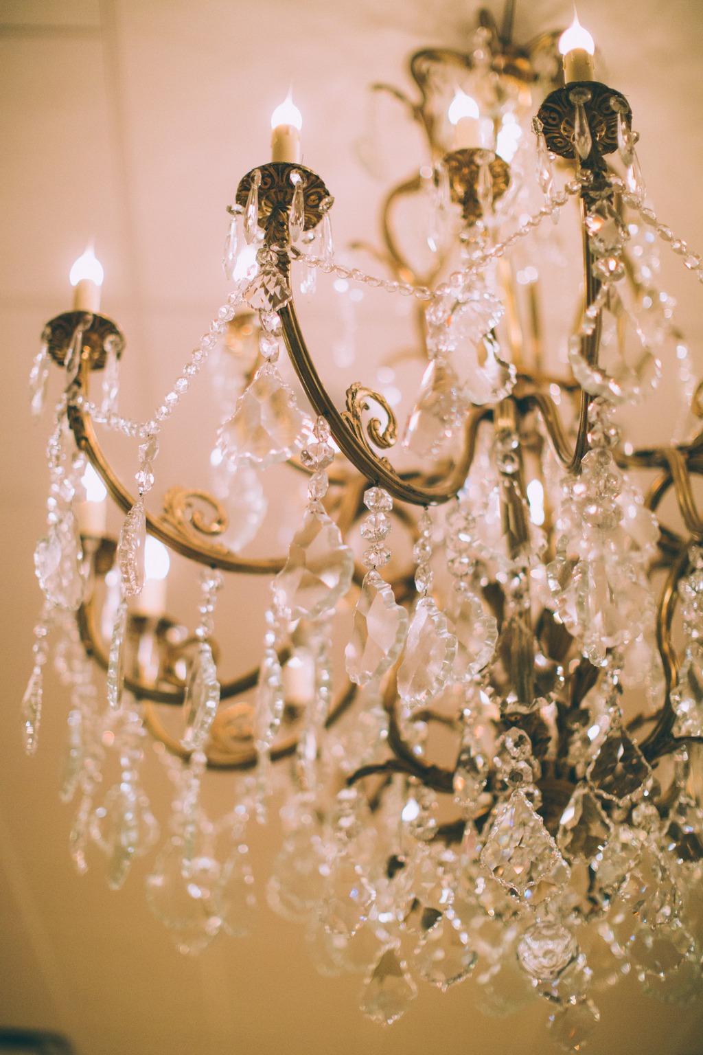 Dance under the chandelier!