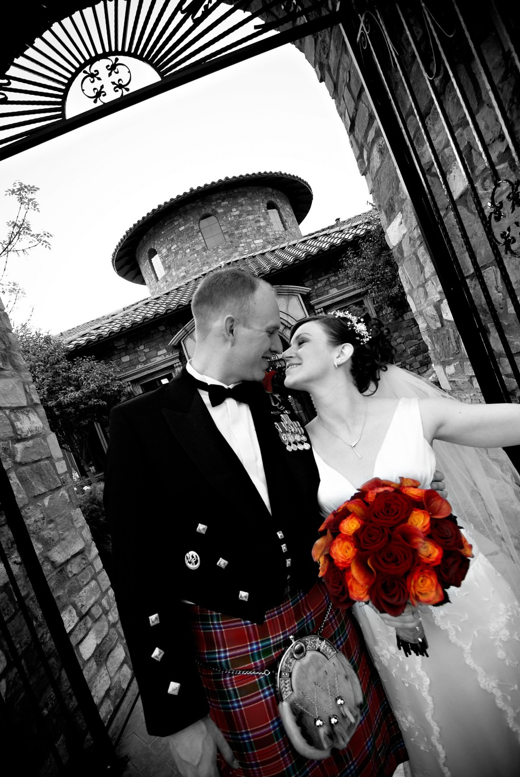 Traditional Scottish Kilt Wedding