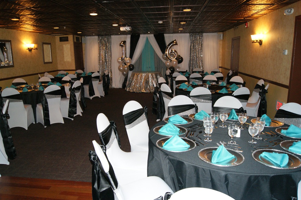 Rose Room seats 80 people