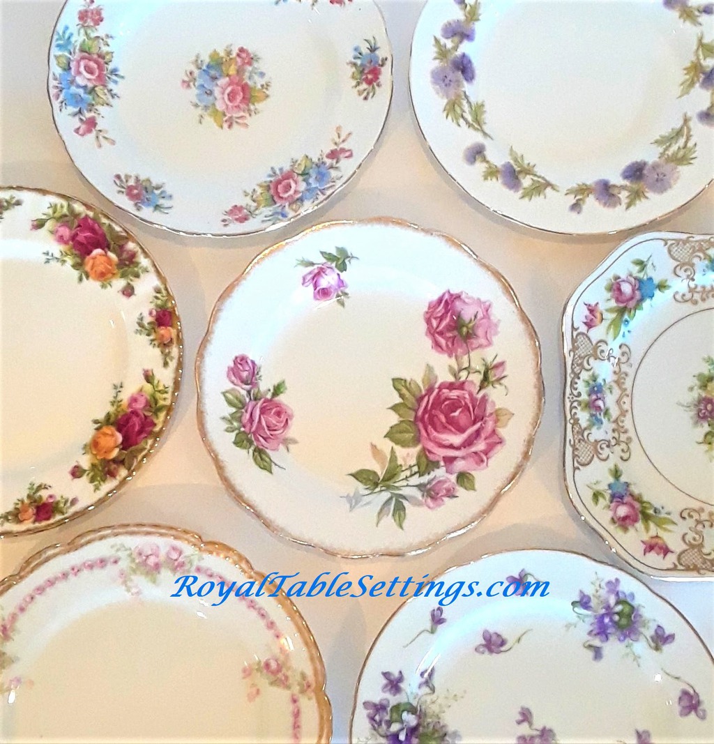 Vintage Salad Plates