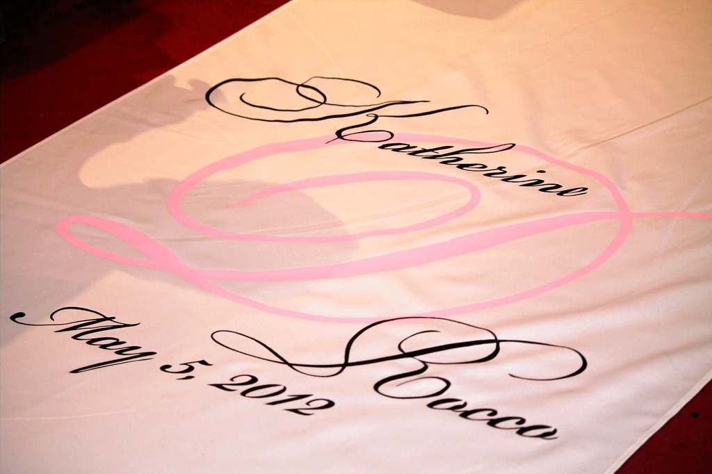 Custom Aisle Runner
