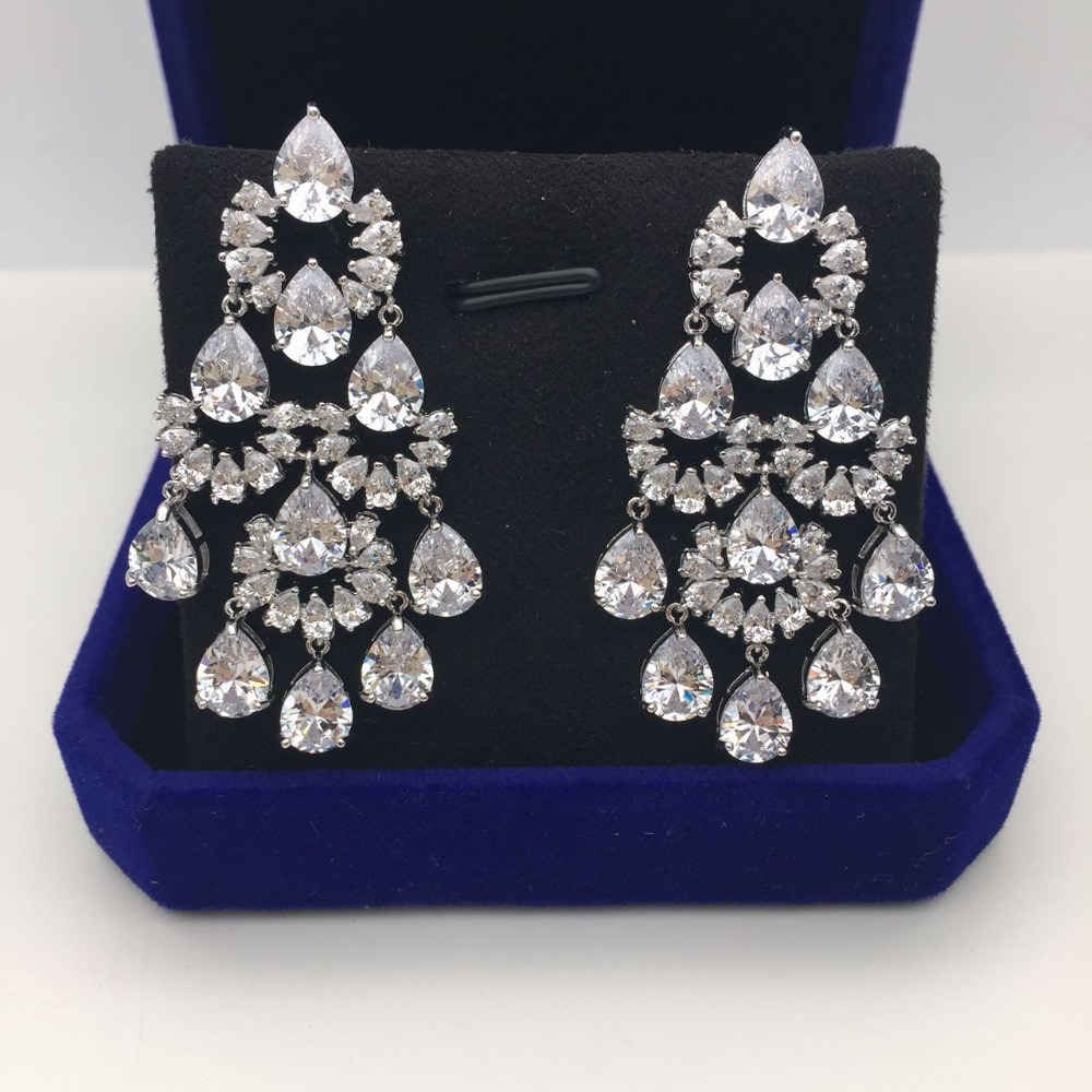 Cut to shine like diamonds CZ Earrings