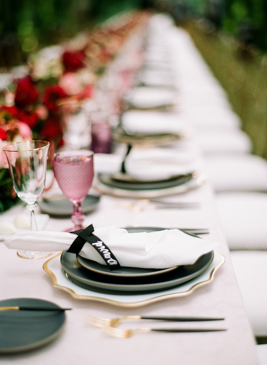 Plated Dinner Reception