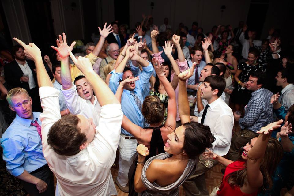 Crowd at One of Our Epic Weddings