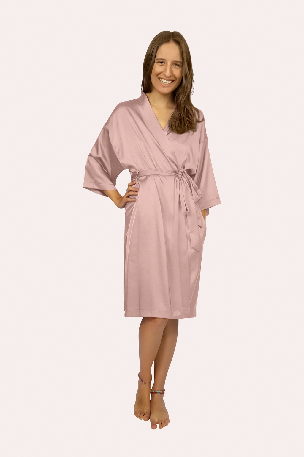 bride to be satin robe
