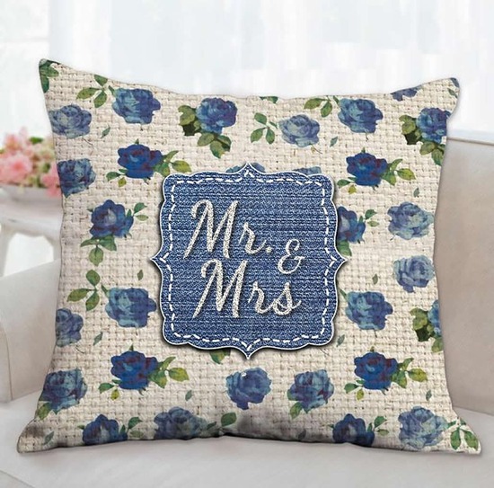 Custom Wedding and Anniversary Pillows