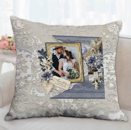 Custom Wedding and Anniversary Pillows