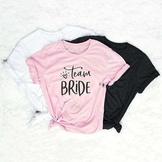 Team Bride T Shirt
