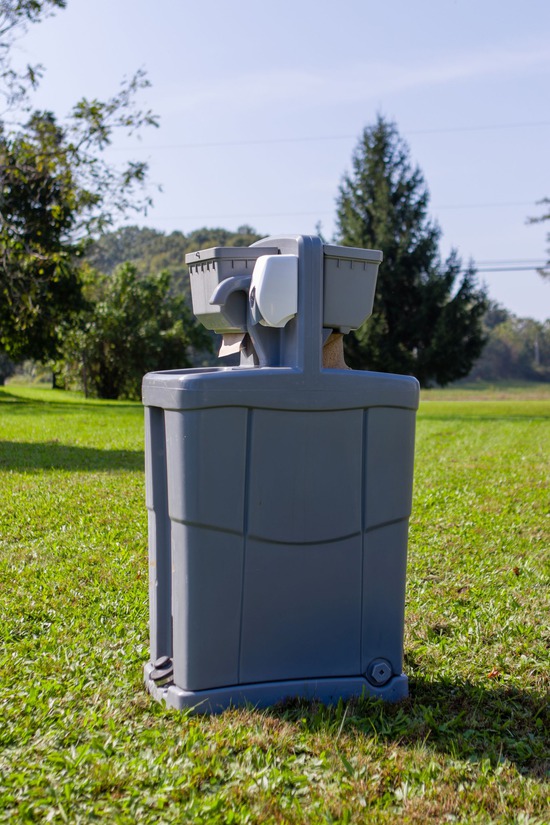 Double Hand Washing Station