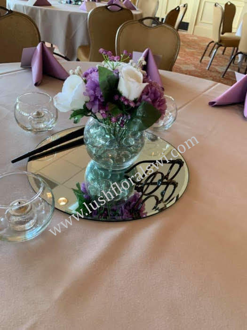Rose and Carnation Centerpiece