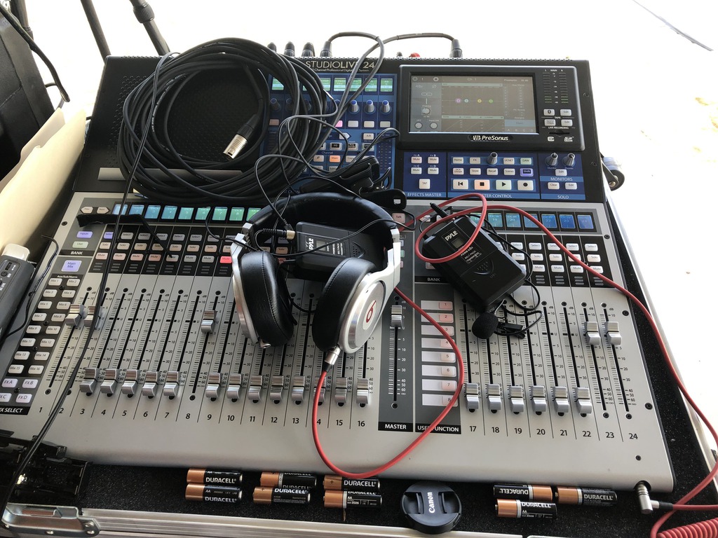 Wedding Audio Setup