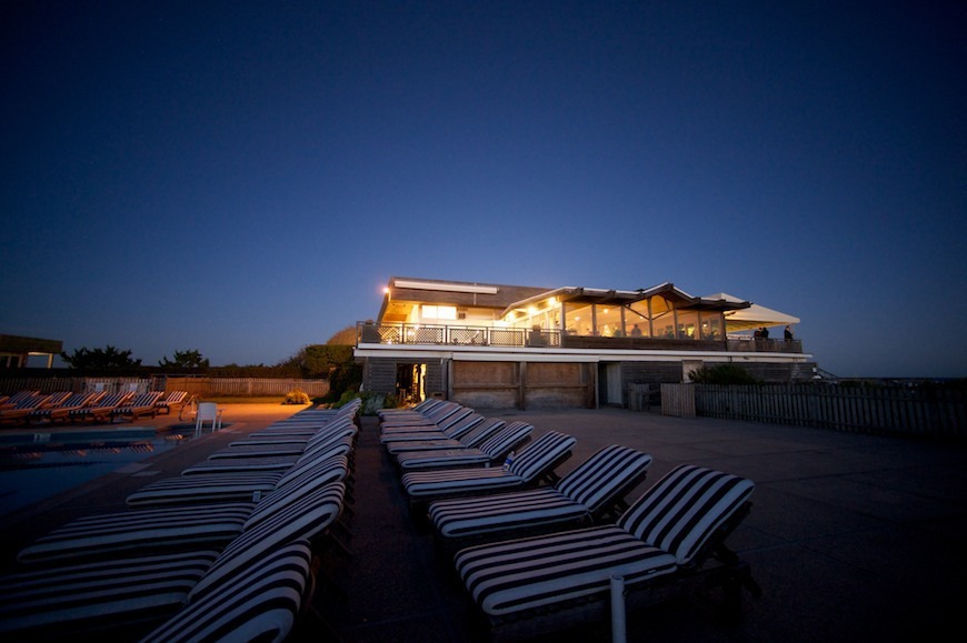 Bridgehampton Tennis and Surf Club View from the pool deck