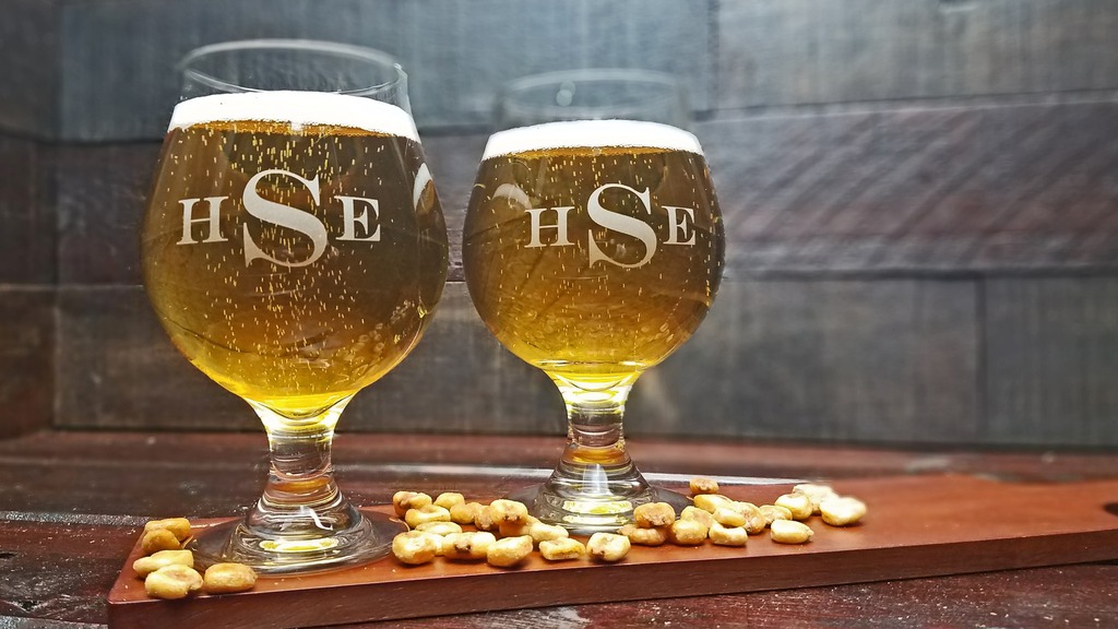 Monogrammed Beer Snifter