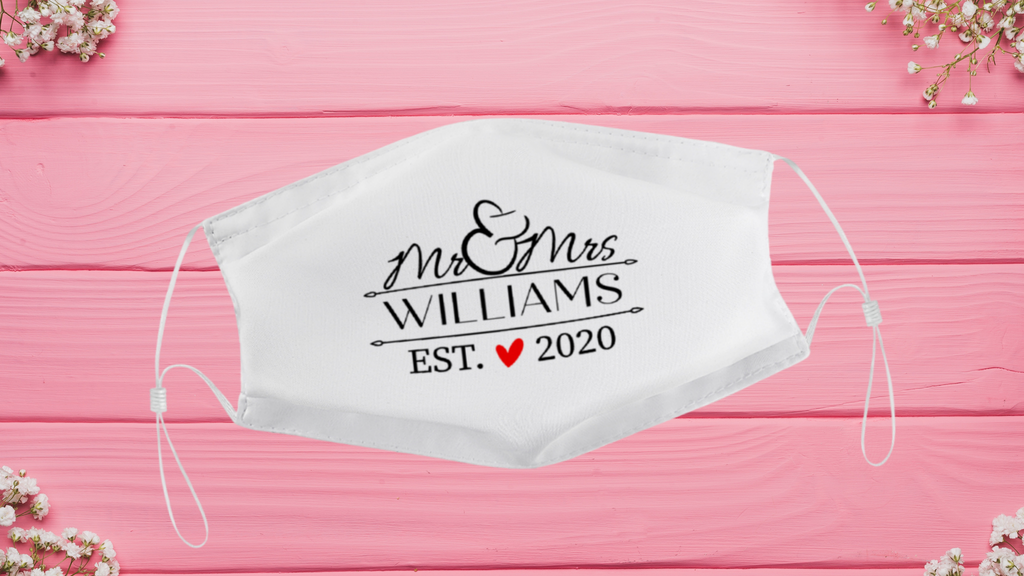 Personalised Wedding Masks