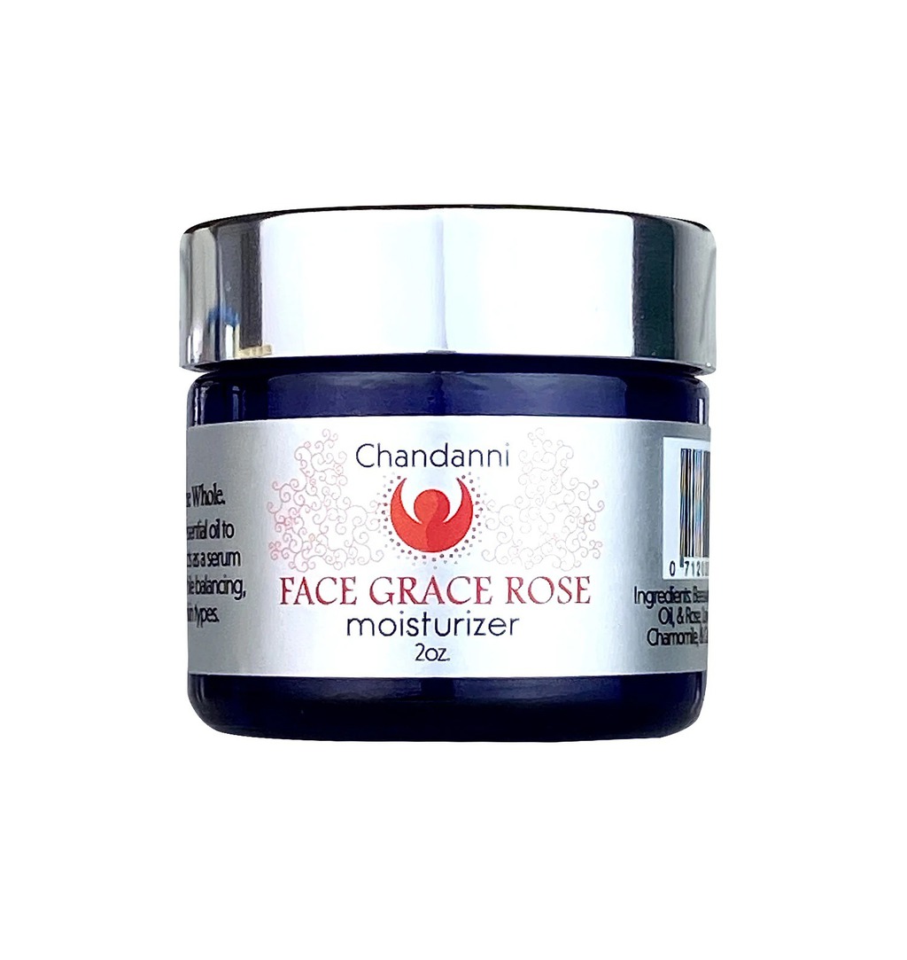 Organic face moisturizer