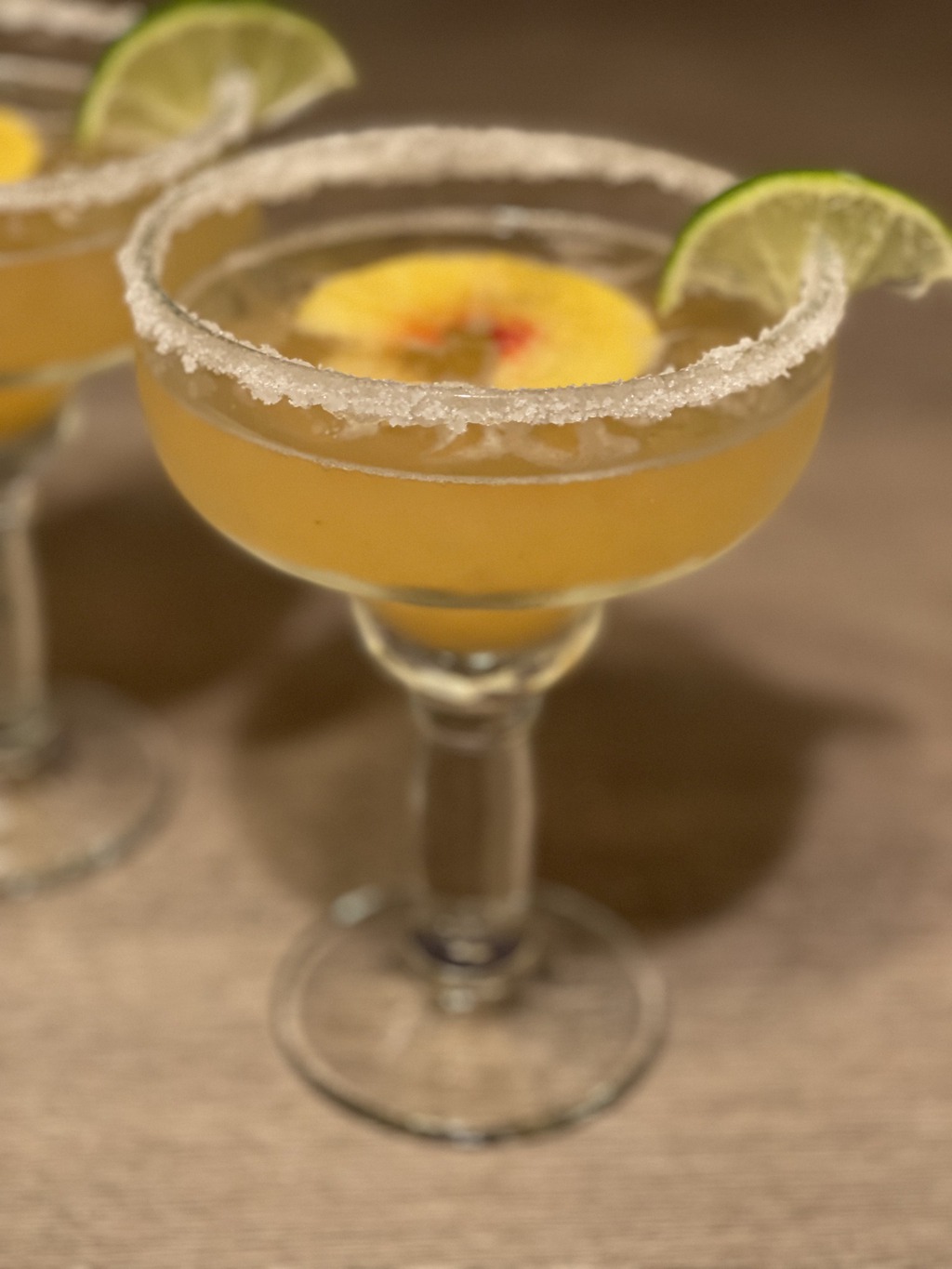Signature Drink Peach Margarita