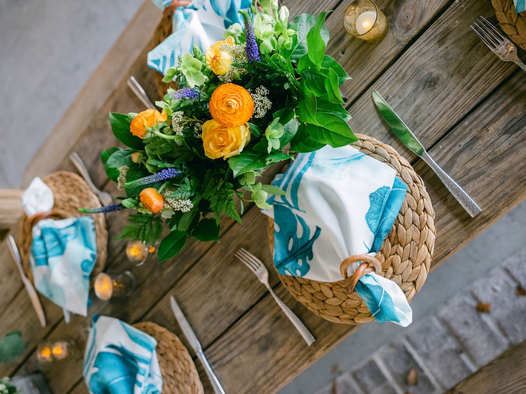 Rehearsal Dinner Tablescape