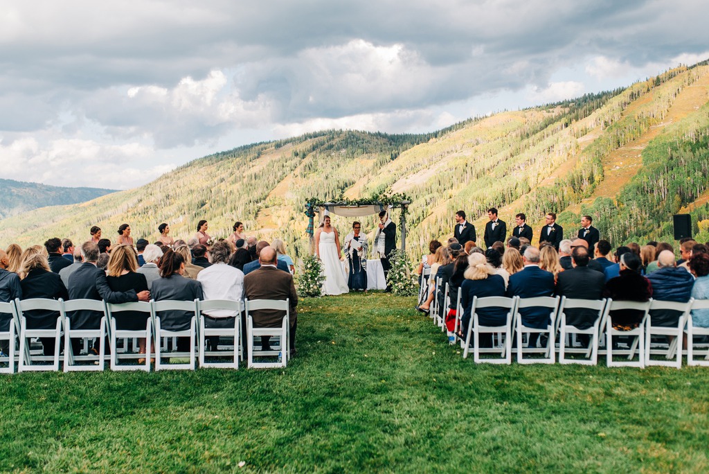Fall wedding Steamboat Springs Colorado