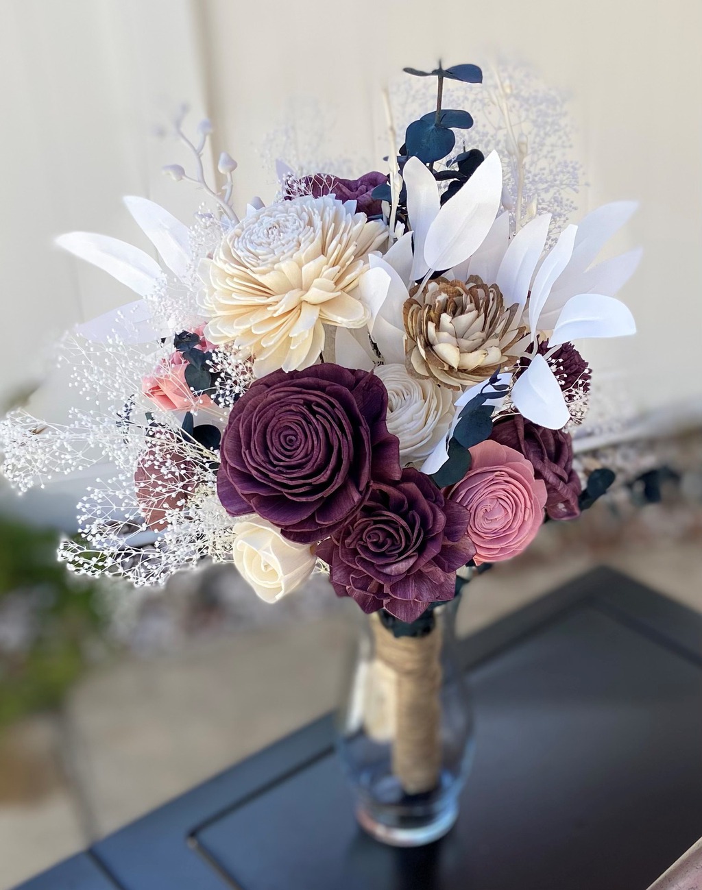 Sola wood flower bouquet