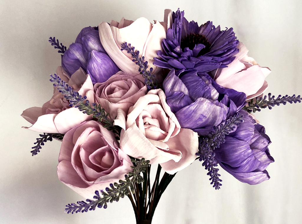 Wood Flower bouquet